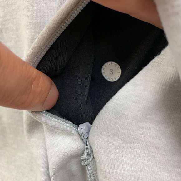 Lululemon Mens Shirt Small Light Gray Heather Surge Warm Long Sleeve Running - Picture 8 of 8